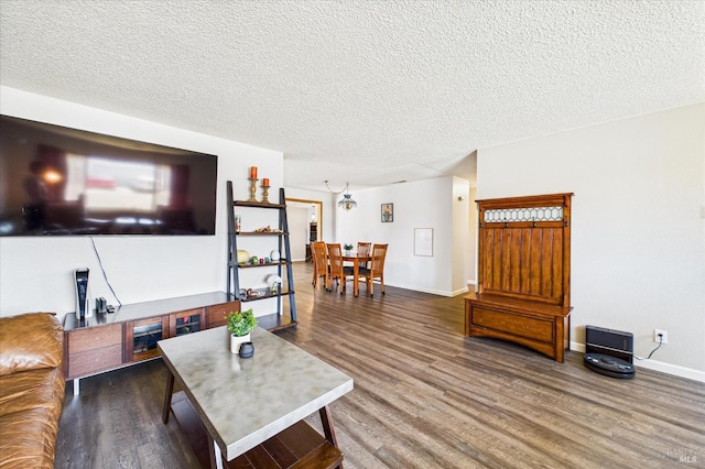 2393 Ohio St, Eureka, CA 95501 - living room with wood finished floors and a textured ceiling