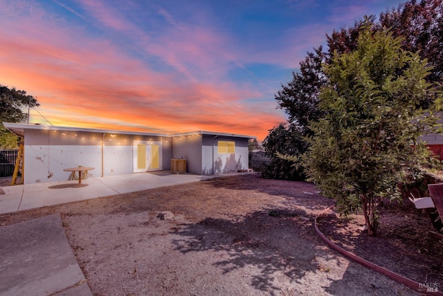 2876 Hilltop Rd, Concord, CA 94520 - view of garage at dusk