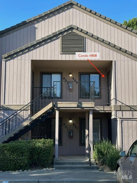 1801 Marshall Rd Unit 808, Vacaville, CA 95687 - view of building exterior featuring stairway
