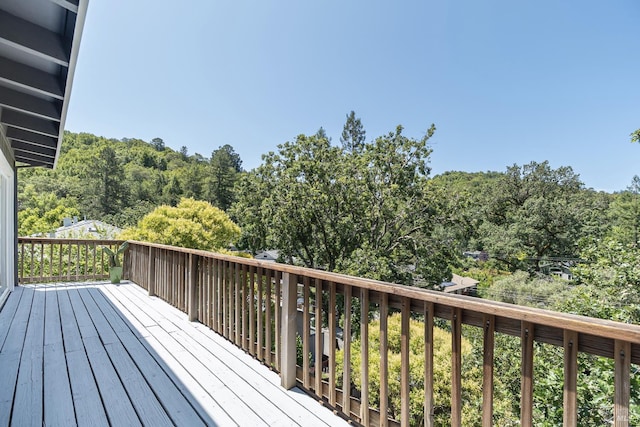 23 Hillside Dr, Fairfax, CA 94930 - view of deck