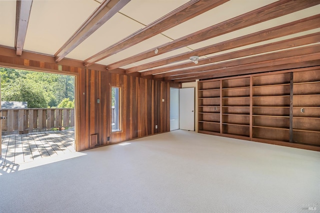 23 Hillside Dr, Fairfax, CA 94930 - garage featuring wooden walls