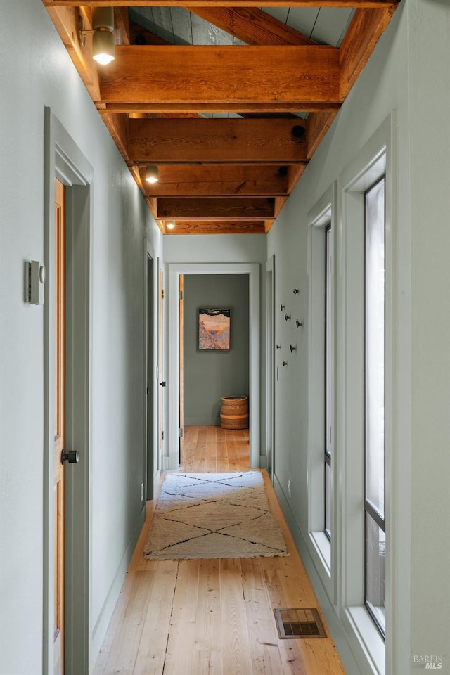 11 Walla Vis, Stinson Beach, CA 94970 - corridor with light wood-style floors