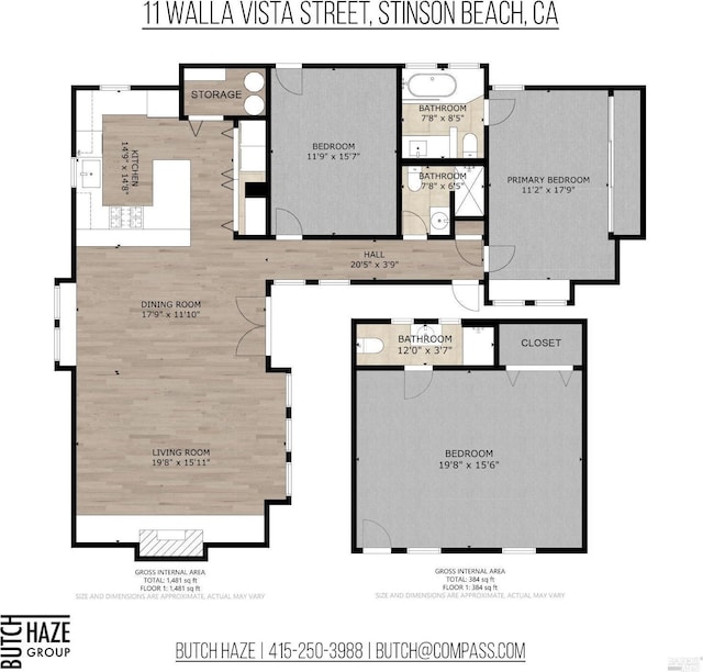 11 Walla Vis, Stinson Beach, CA 94970 - view of home floor plan