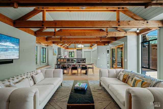 11 Walla Vis, Stinson Beach, CA 94970 - living area featuring light wood-style floors