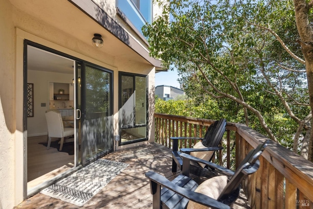 14 Corte Real Ct, Greenbrae, CA 94904 - view of wooden deck