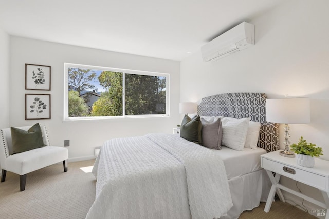 14 Corte Real Ct, Greenbrae, CA 94904 - bedroom with a wall unit AC and carpet floors