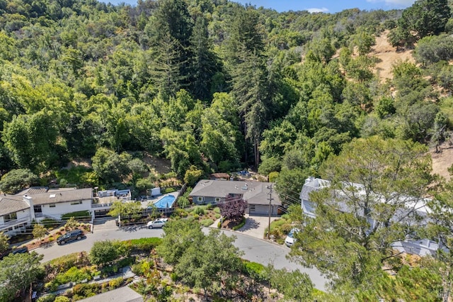 71 Convent Ct, San Rafael, CA 94901 - aerial view of a forest