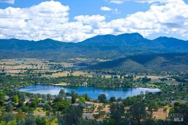 18903 N Shore Dr, Hidden Valley Lake, CA 95467 - view of mountain backdrop with a large body of water