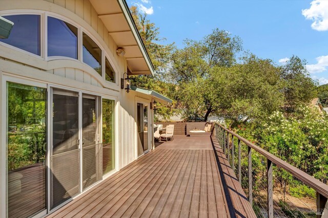 18903 N Shore Dr, Hidden Valley Lake, CA 95467 - view of deck