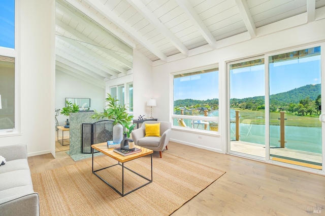 495 S Eliseo Dr Unit 7, Greenbrae, CA 94904 - sunroom with a water view