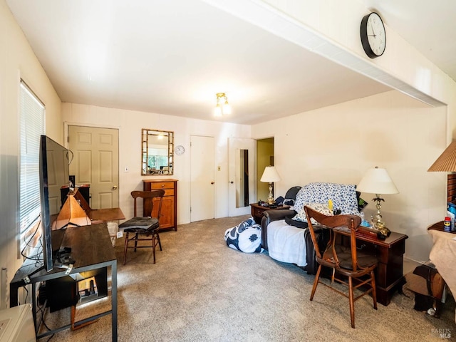 5820 Ruddock Rd N, Philo, CA 95466 - living room featuring carpet flooring
