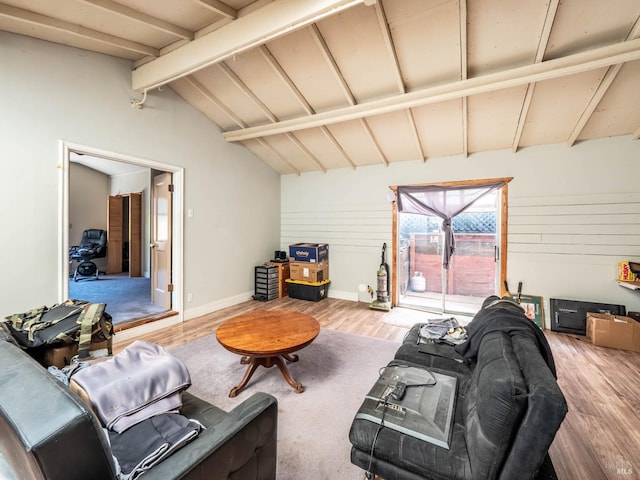 5820 Ruddock Rd N, Philo, CA 95466 - living area with wood finished floors and baseboards
