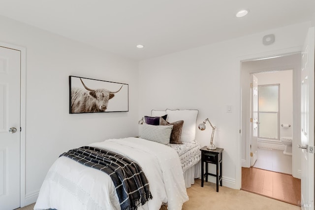 251 Donegal Way, Martinez, CA 94553 - bedroom featuring light colored carpet and recessed lighting