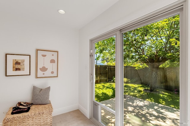 251 Donegal Way, Martinez, CA 94553 - entryway with light colored carpet and recessed lighting