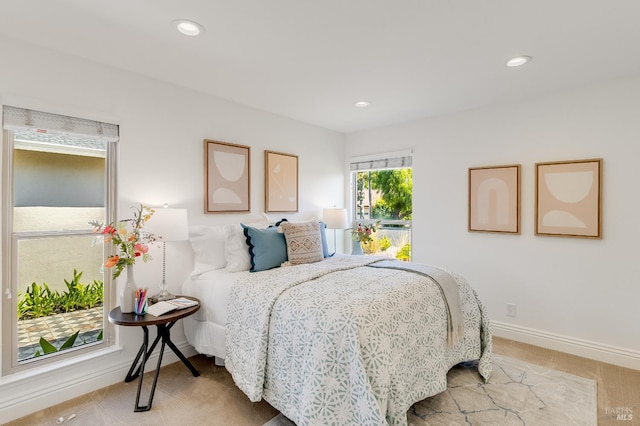 251 Donegal Way, Martinez, CA 94553 - carpeted bedroom with recessed lighting