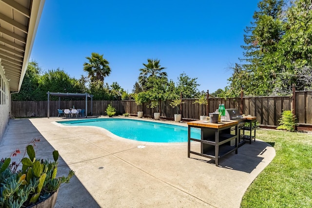 251 Donegal Way, Martinez, CA 94553 - view of pool with a patio, a fenced backyard, and outdoor dining space