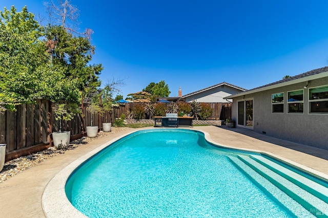 251 Donegal Way, Martinez, CA 94553 - view of swimming pool with a patio and a fenced backyard