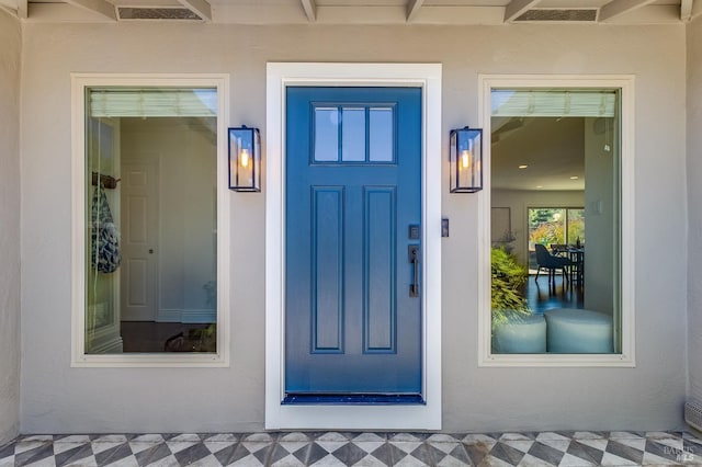 251 Donegal Way, Martinez, CA 94553 - entrance to property with stucco siding