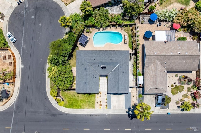 251 Donegal Way, Martinez, CA 94553 - drone / aerial view of a pool