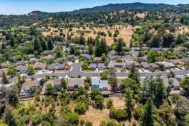 251 Donegal Way, Martinez, CA 94553 - aerial perspective of suburban area with a mountain backdrop