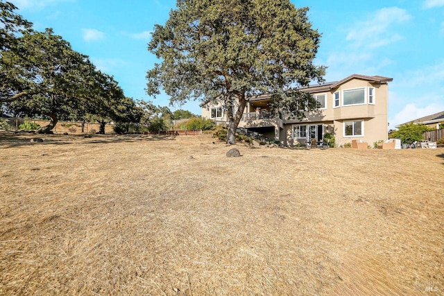 5313 Autumn Rock Ct, Fairfield, CA 94534 - view of yard featuring a balcony