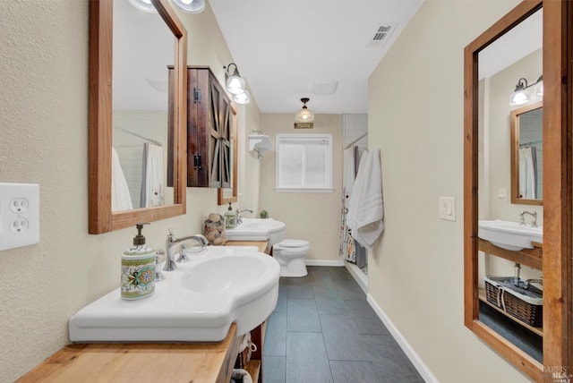 2783 Vista Palomar, Fairfield, CA 94534 - bathroom with curtained shower and tile patterned floors