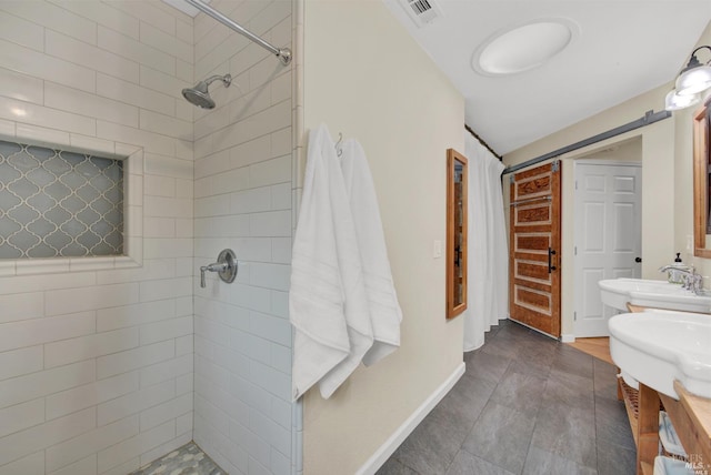 2783 Vista Palomar, Fairfield, CA 94534 - full bath with a tile shower and double vanity