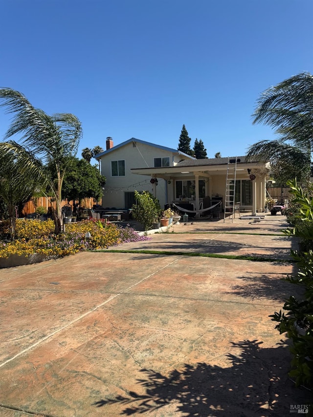 3418 Astoria Ct, Fairfield, CA 94534 - back of property with stucco siding