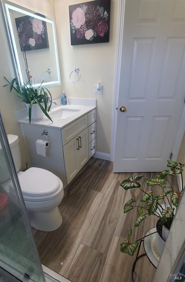 3418 Astoria Ct, Fairfield, CA 94534 - bathroom with vanity and wood finished floors