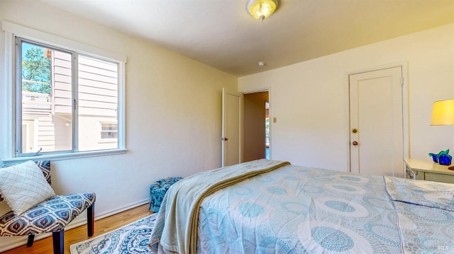 312 12th St, Petaluma, CA 94954 - bedroom with wood finished floors and baseboards