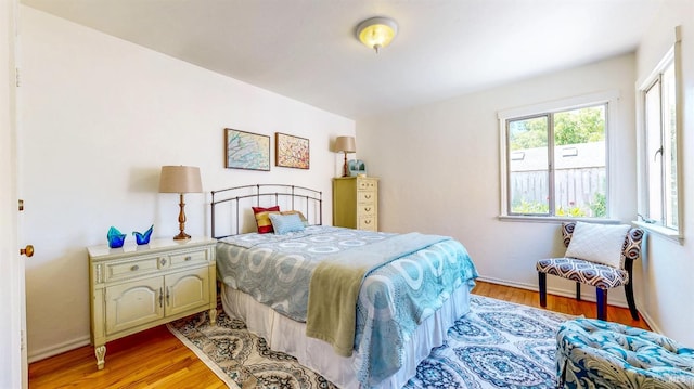 312 12th St, Petaluma, CA 94954 - bedroom with light wood finished floors and baseboards