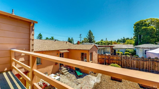 312 12th St, Petaluma, CA 94954 - view of wooden deck