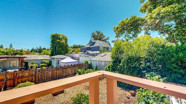 312 12th St, Petaluma, CA 94954 - balcony with a residential view