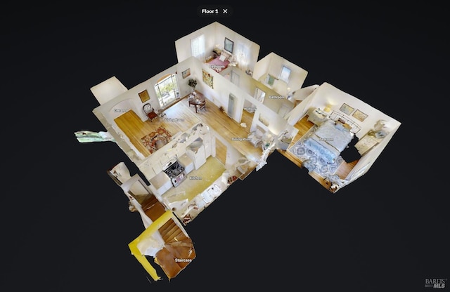 312 12th St, Petaluma, CA 94954 - view of property floor plan
