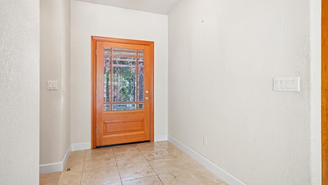2077 Bourbon St, Pollock Pines, CA 95726 - entryway with baseboards and light tile patterned flooring