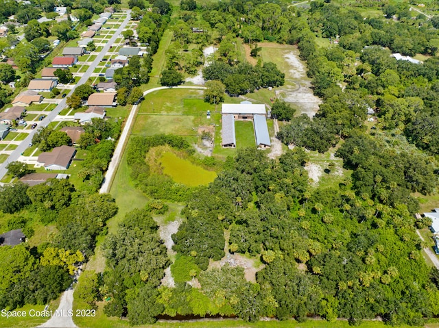 view of drone / aerial view