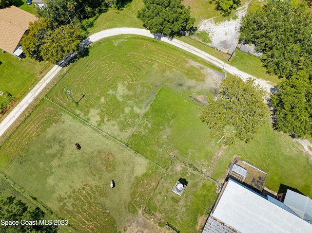 view of drone / aerial view