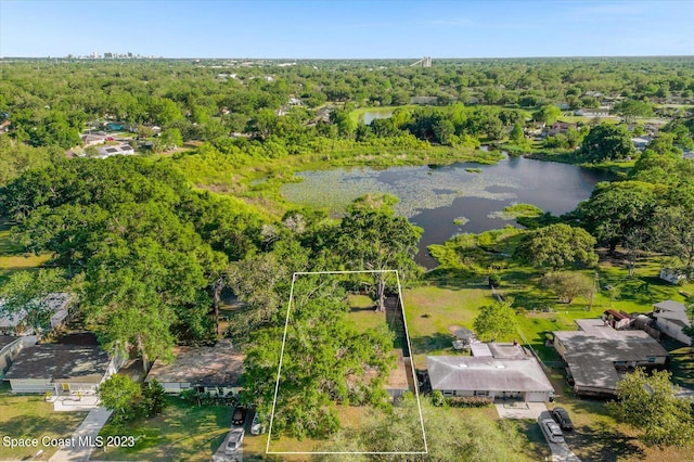 3706 Sutton Dr, Orlando, FL 32810 - bird's eye view featuring a water view