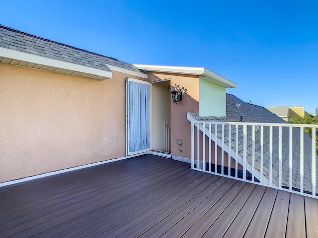 view of deck