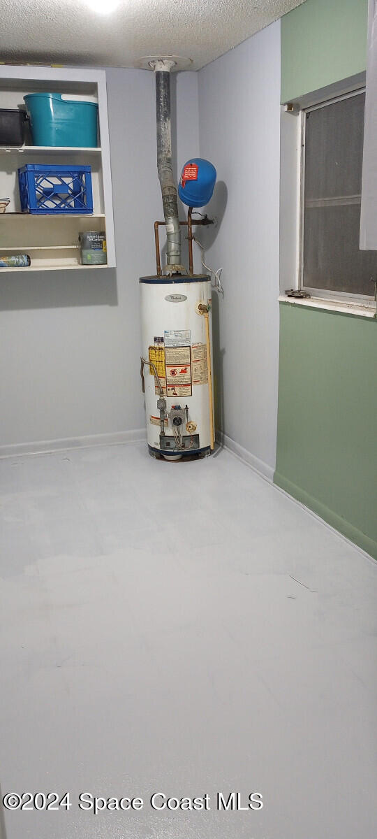 utilities featuring water heater
