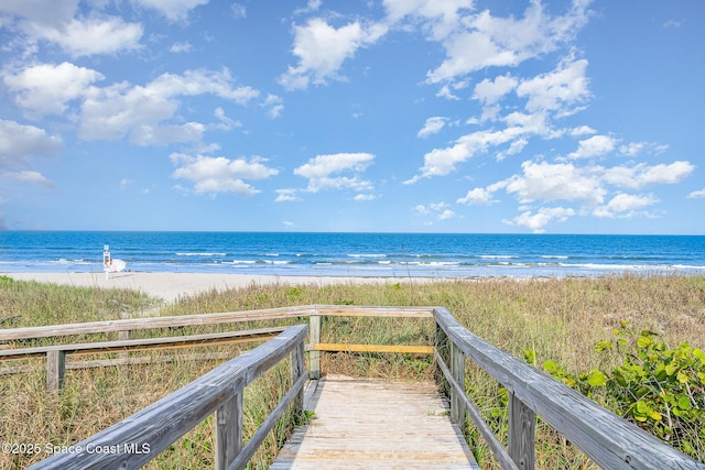 180 Flagler Ln Unit 22, Cocoa Beach, FL 32931 - water view with local beach
