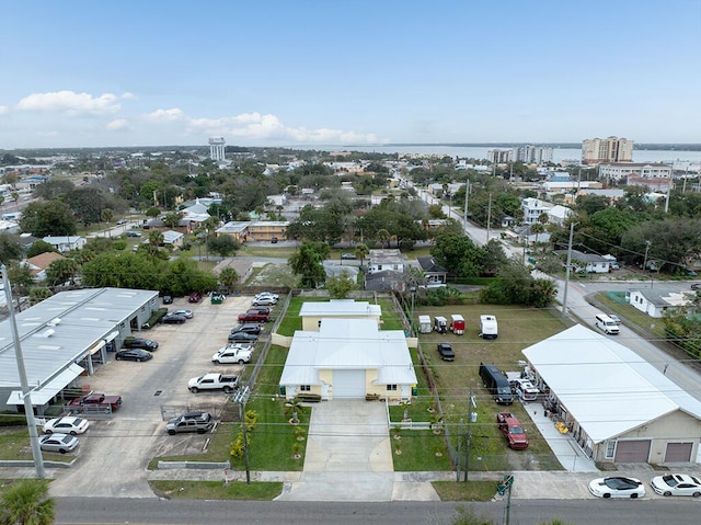 view of aerial view