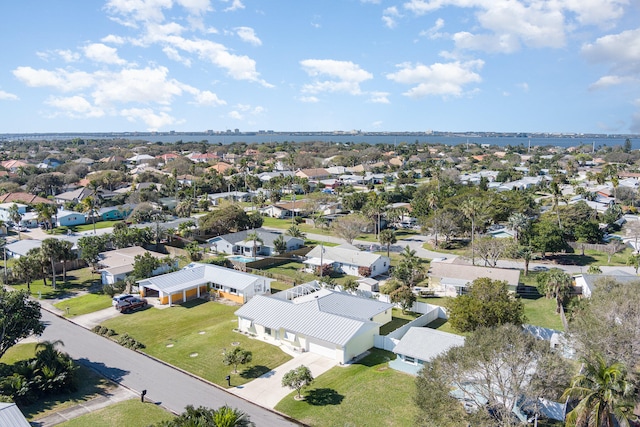 view of aerial view