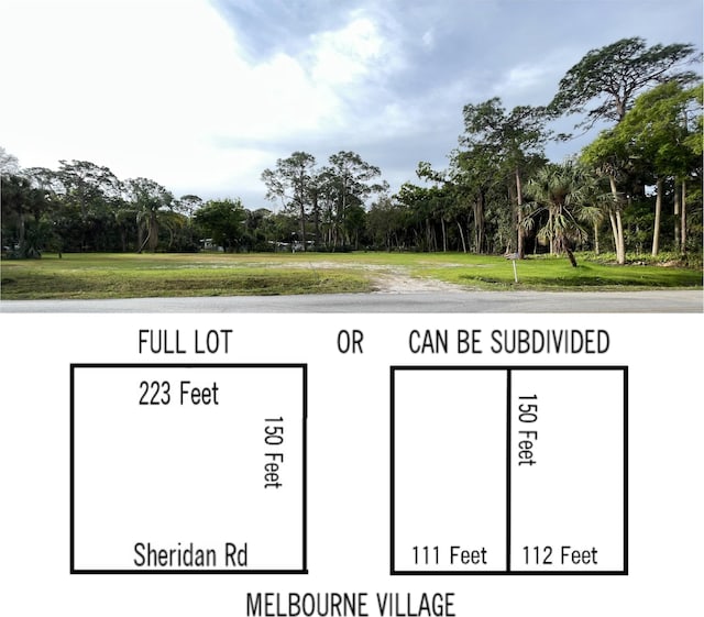 6915 Sheridan Rd, Melbourne FL, 32904 land for sale