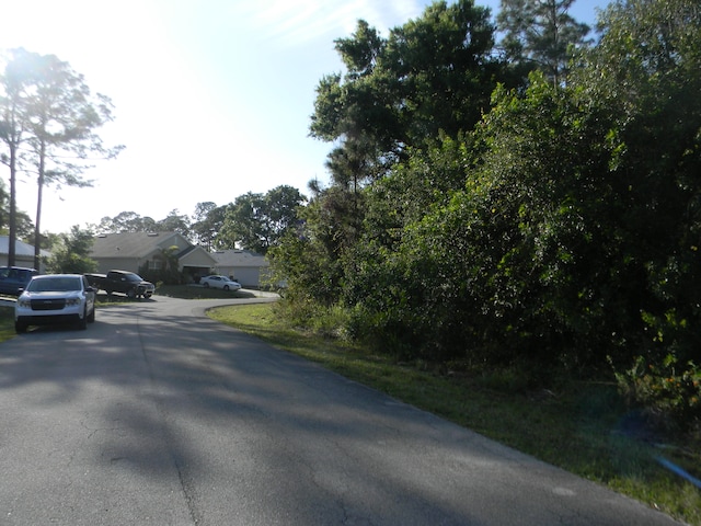 view of road