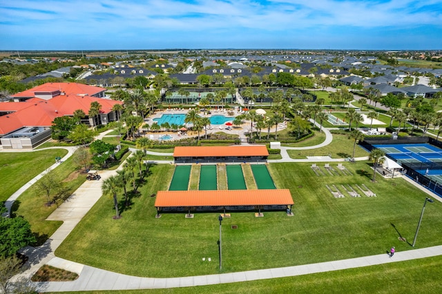 view of drone / aerial view