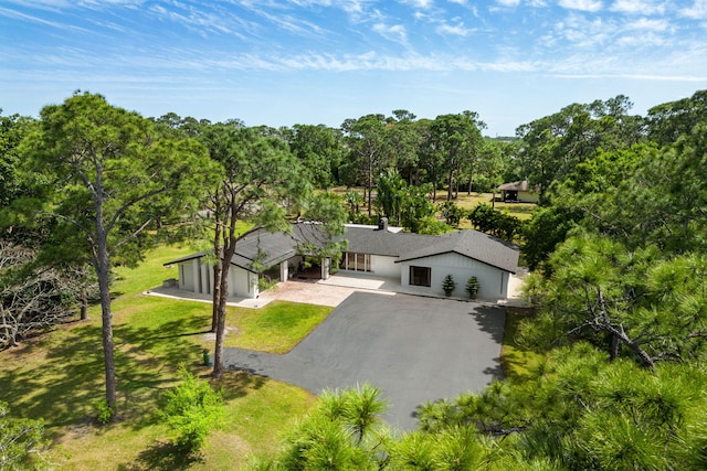 view of birds eye view of property