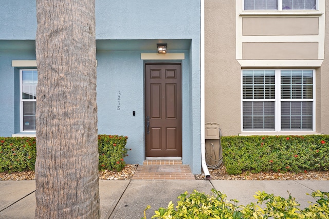 view of property entrance