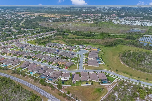 view of aerial view