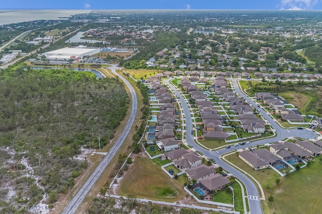 view of drone / aerial view